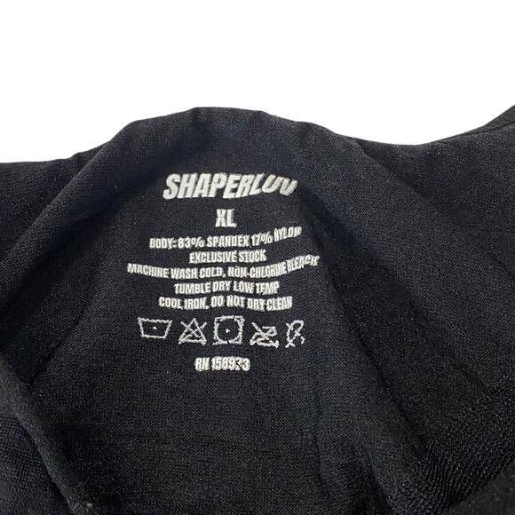 SHAPERLUV Men’s sculpting Black Sleeveless tank Top size XL - Picture 3 of 9